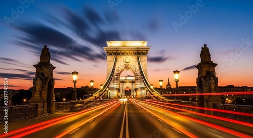 Sunset City Bridge