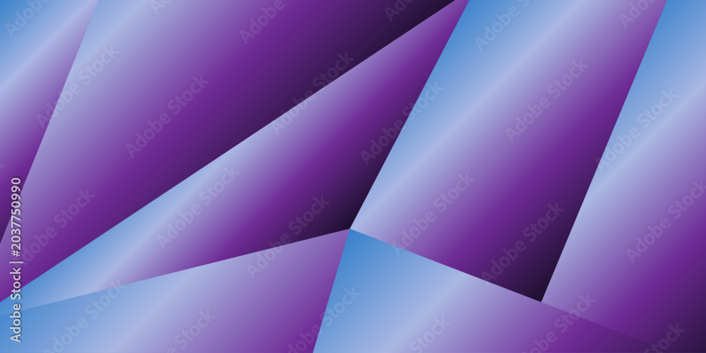 Fototapeta premium Purple Polygon Crystal Abstract Background Modern Gradient Design