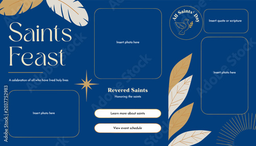 Fotografija Saints Feast: A Celebration of All Saints Day and Honoring Revered Saints with Photos and Event Details