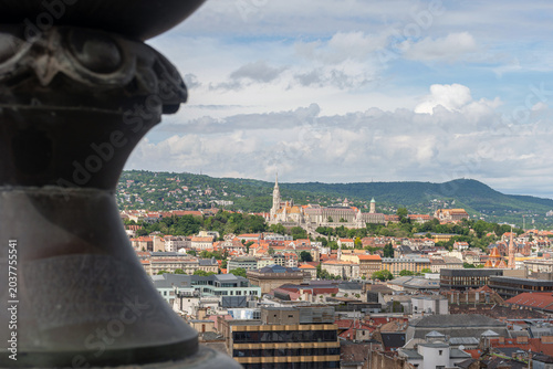 Budapest - Ungheria - Veduta della città dalla Basilica di Santo Stefano