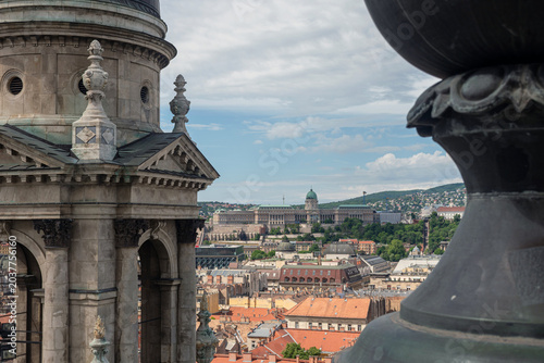 Budapest - Ungheria - Veduta della città dalla Basilica di Santo Stefano