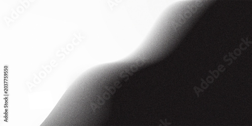 Rough black white grainy texture vector design