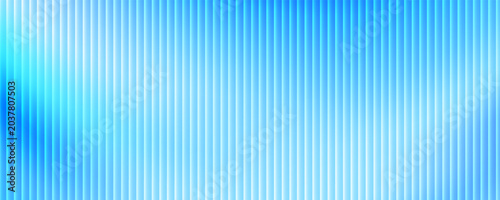 Slika na platnu Abstract Wave in Blue: A captivating dance of light and shadow, with an elegant, flowing wave gracefully curves across a serene blue backdrop, creating a sense of calm and dynamism