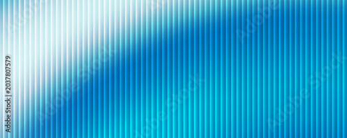 Bilde på lerret Abstract Wave in Blue: A captivating dance of light and shadow, with an elegant, flowing wave gracefully curves across a serene blue backdrop, creating a sense of calm and dynamism