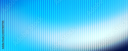 Slika na platnu Abstract Wave in Blue: A captivating dance of light and shadow, with an elegant, flowing wave gracefully curves across a serene blue backdrop, creating a sense of calm and dynamism