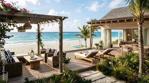 beach house with view