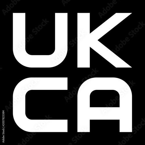 UKCA Mark — Black & White Contrast Set