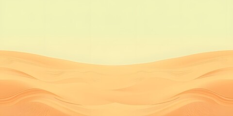Highly detailed cartoon background with dry sandy terrain forming an organic border, empty center space for text, soft pastel green and warm orange tones.