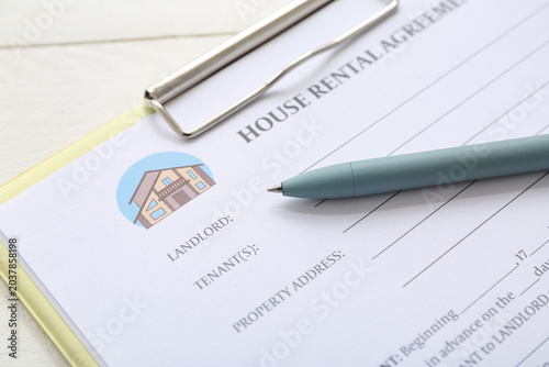 Blank house rental agreemen...