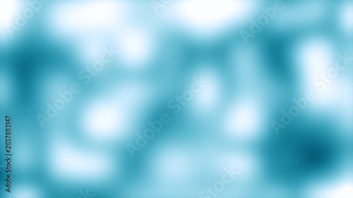 Blue white smooth abstract gradient wave liquid color animation background, visual concept template