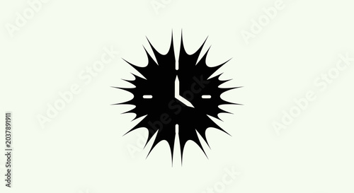 Cuadro en lienzo Abstract time concept