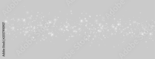 фотографія ベクター PNG 光のほこりと星の塵、透明な背景で輝くゴールドパーティクル、ボケ発光エフェクト、クリスマスやホリデー装飾向け幻想的なイラスト素材