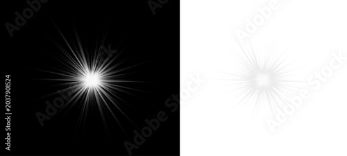 Tableau sur toile vector png transparent overlay bright flash sunrise sun world glow magic summer