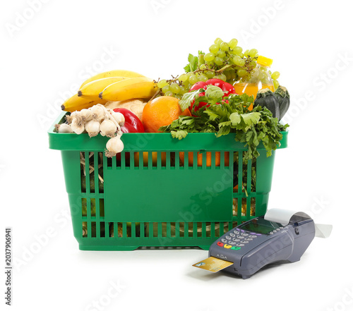 Shopping basket full of foo...