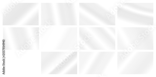Valokuva Transparent glossy glass reflection screen glare overlay set