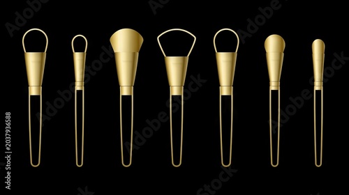 Makeup Brush and Cosmetic Beauty Illustration 520