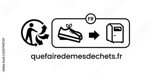 French Triman recycle logo