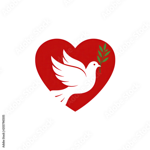 heart with wings