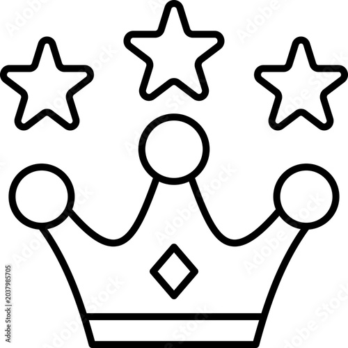 quality outline icon