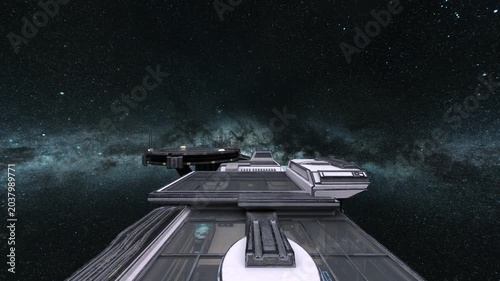 惑星探査基地　3DCGレンダリング