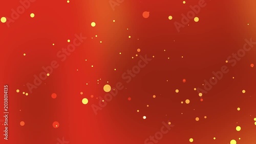 Yellow dots on vibrant orange abstract background for designs needing energy, creativity, and modern aesthetic appeal. Suitable for digital projects.