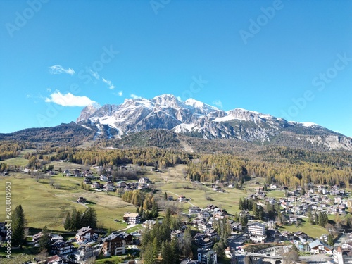 Foto Cortina D'Ampezzo Dolomites Italy Drone Photos