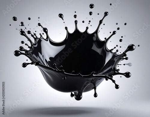 Dark liquid splash (1)