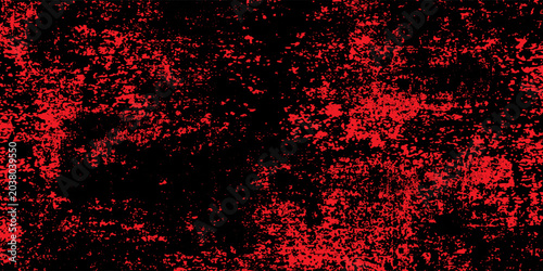Cuadro en lienzo Grungy Halloween red and black background