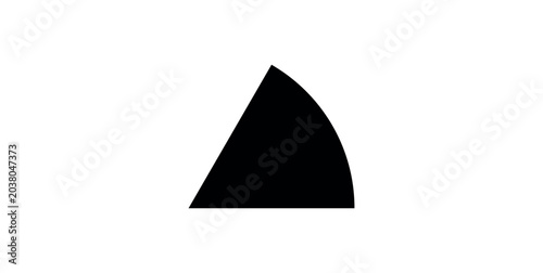 Acute Angle. 60 Degree Symbol in Mathematics.