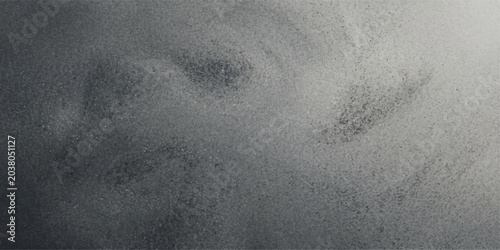 Cuadro en lienzo Abstract smoky texture with subtle gradients of grey, creating a mysterious and ethereal atmosphere