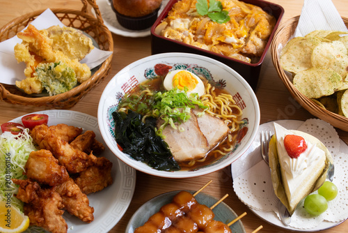 Fotografie 高カロリーな食事1