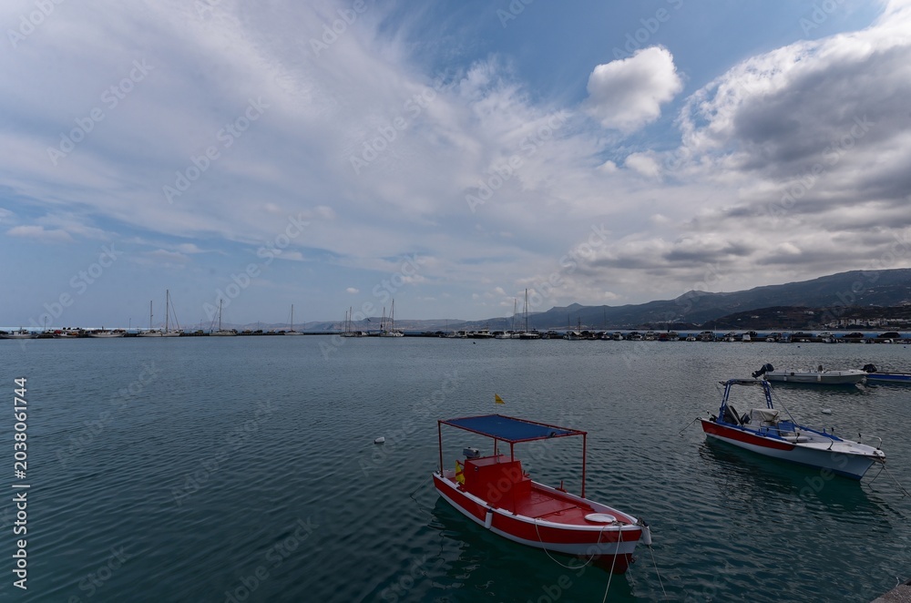Fototapeta premium Kreta - Sitia - Hafen