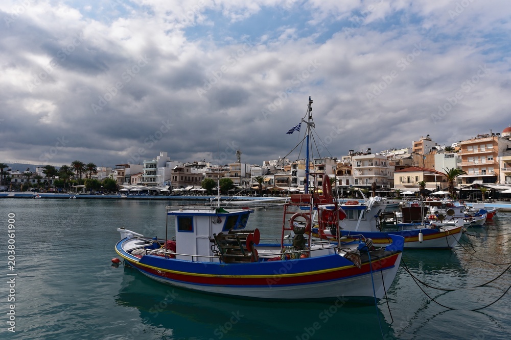 Fototapeta premium Kreta - Sitia - Hafen