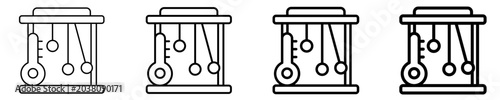 Photos Lab Temp Icon Set Different Style Collection