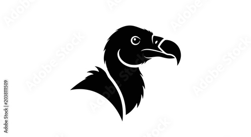Photography Dodo Bird Silhouette Icon Vector Illustration