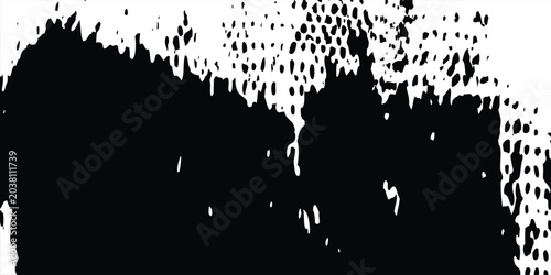 Foto Distorted grunge layer error. Noise destroys texture.
