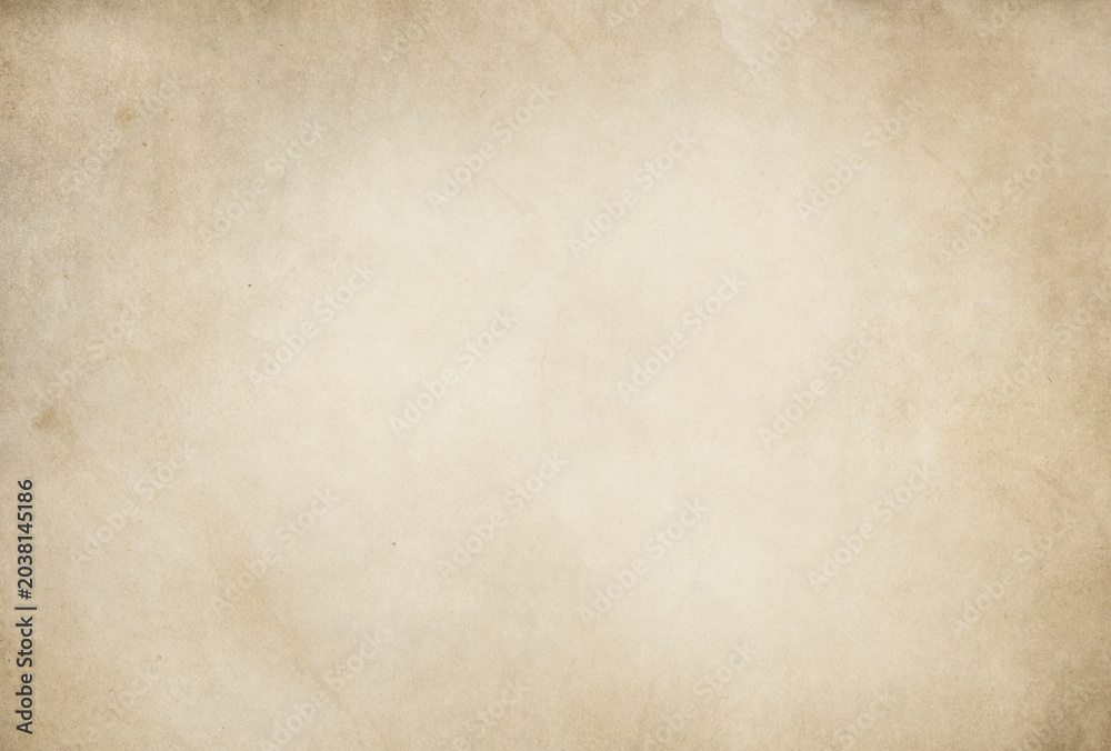 Fototapeta premium Faded bad condition aged paper background or texture.