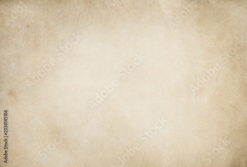 Faded bad condition aged paper background or texture.