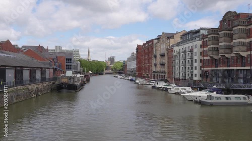 Bristol, UK - May 12, 2026: Waterfront of Bristol in England
