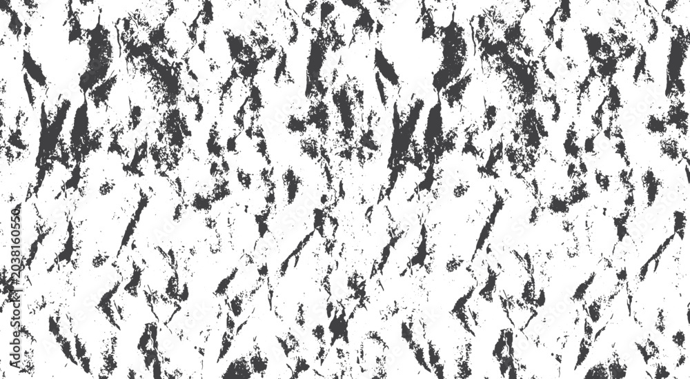 Obraz premium Distressed Urban Halftone Texture, Minimal Abstract Grunge Overlay with Rough Grain Vector Illustration Effect.