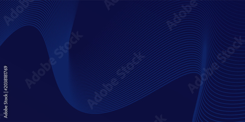 Modern blue wavy halftone background. Dot pop art sport style abstract