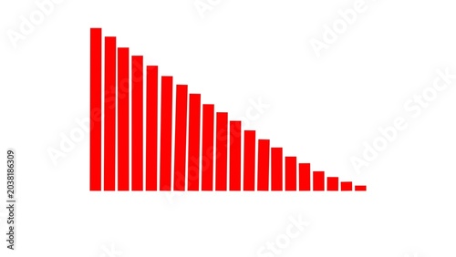 stock business down market illustrations.