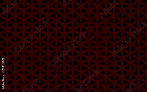 Geometric triangle dark red color seamless pattern, red seamless background