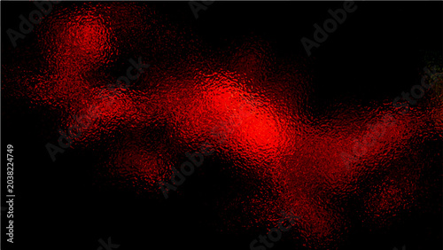 Cuadro en lienzo Abstract textured pattern in vibrant crimson red, resembling glowing embers or d