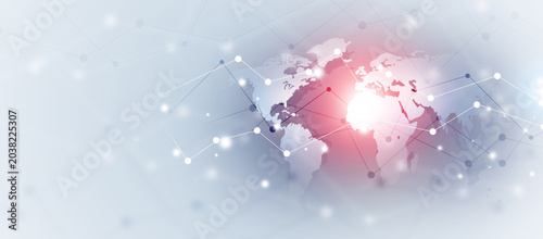 interface concept web connection technology