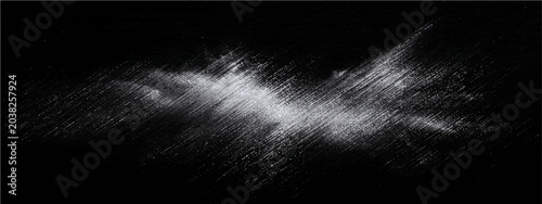 Foto Abstract explosion white powder fine particulate matter isolated dark background, dynamic motion texture, artistic conceptual
