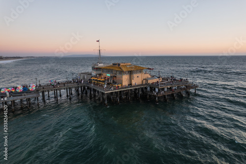 Photos Cityscape of Pacific Rim, Santa Monica Pier, California, USA