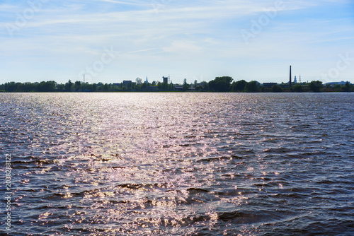 Scenic View of Liepaja Lake and Reeds from Zirgu Sala Nature Trail