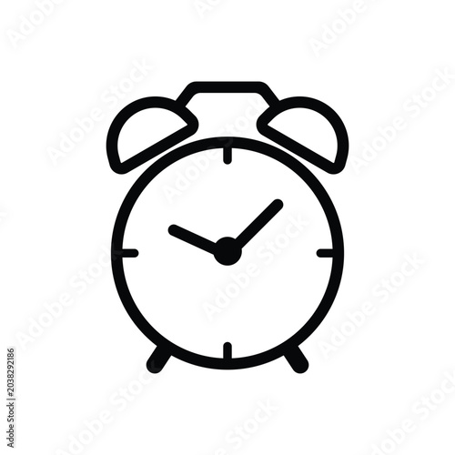 time, timer, alarm icon vector