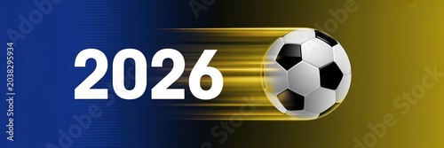 Dynamic Neon Lit Football World Cup Match Scene with Intense Player Action Vibrant Blue and Orange Hues Capturing Stadium Energy for Sports Marketing Campaigns